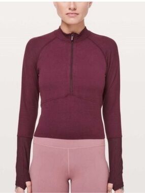 LULULEMON It's Rulu Cropped Half Zip
Updated